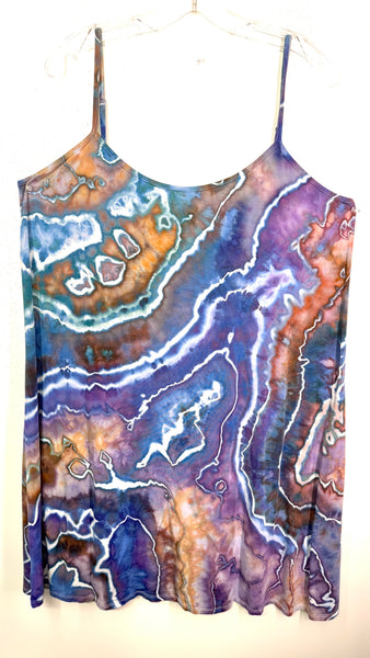 Flowy Dusk Slip  A-Line Mini, PLUS One size fits up to 4xl