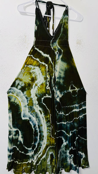 One Size fits up to 1XL Halter dress
