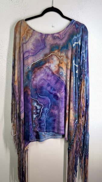 XL (but fits up to 5x) Janis Fringe Tunic