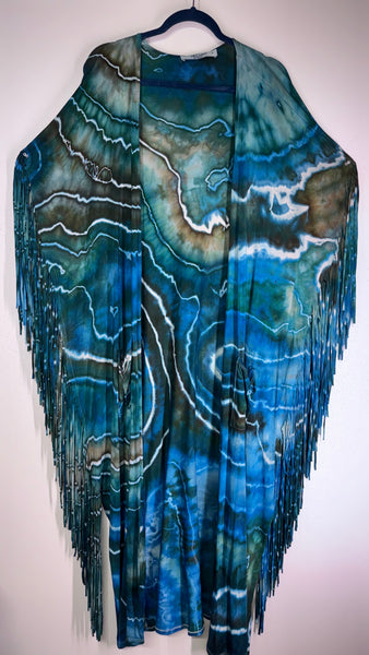 Large Fringe Kimono (fits most sizes)