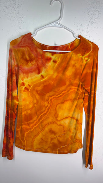 Large Ribbed Boatneck top
