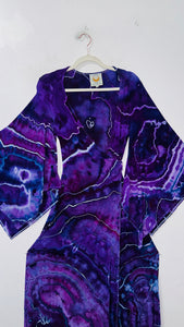 Small/Medium ( could fit large) High Vibration Wrap Maxi Dress (56" long)