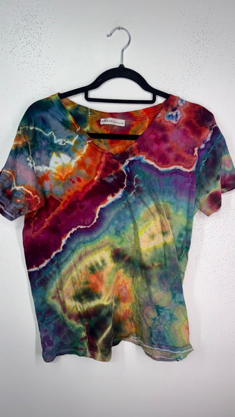 Small Comfy V neck Tee (could fit medium too)