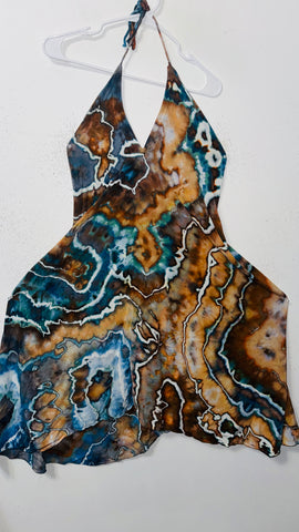 S, M, L, XL Halter Midi Dress discounted please read