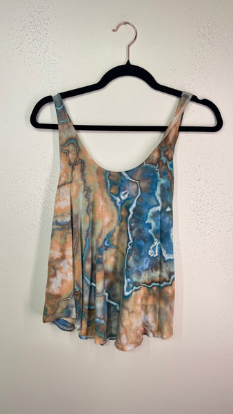 Large in the flow tank top (could fit xl too)