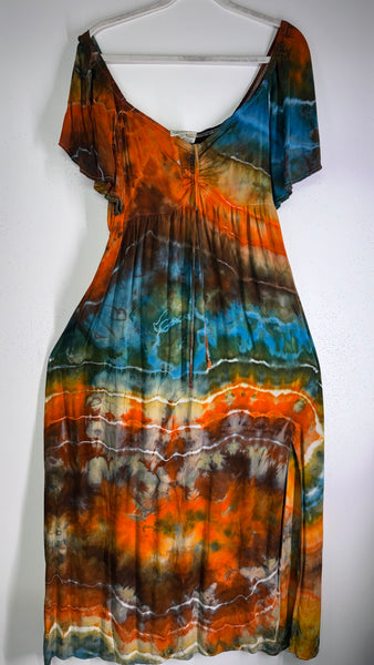 Large Flutter Dress W POCKETS!