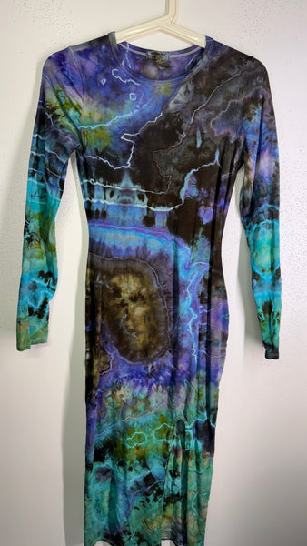 Small Corrina Cotton Slit Dress