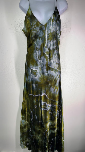XL Silky  Iridescent Dress