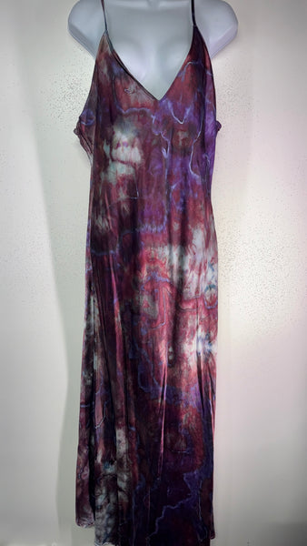 2XL Iridescent Silky Dress
