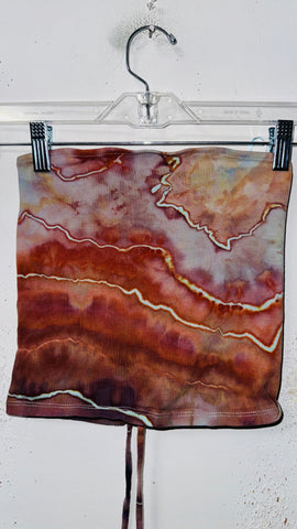 large emily sedona lace up tube top