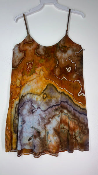 Flowy Dusk Slip  A-Line Mini, One size fits up to xl