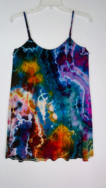 Flowy Dusk Slip  A-Line Mini, One size fits up to xl