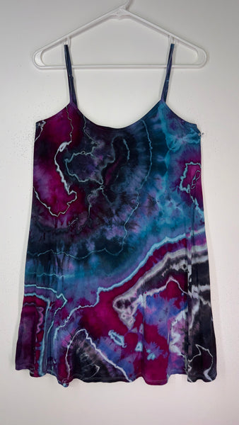 Flowy Dusk Slip  A-Line Mini, One size fits up to xl
