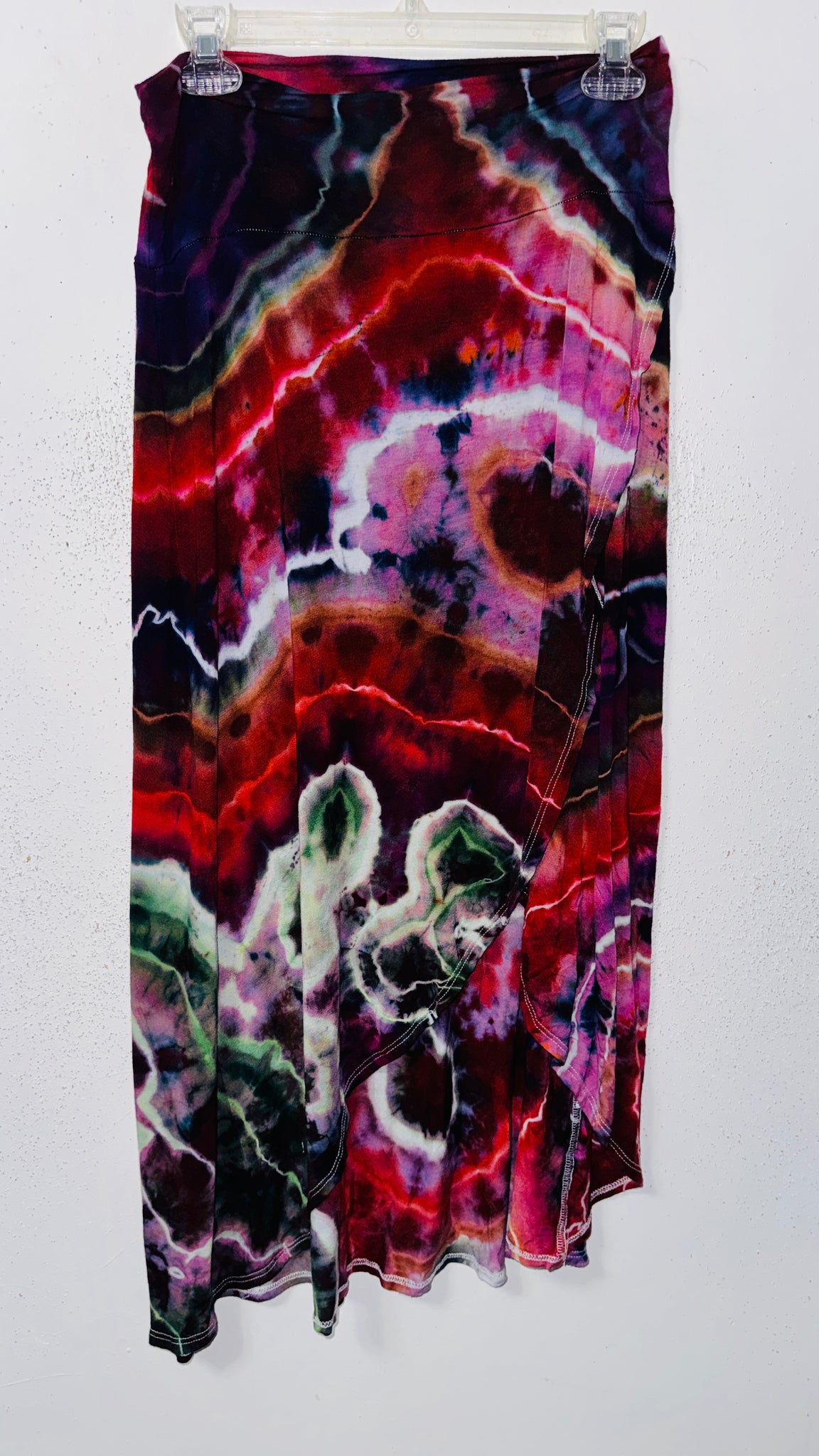 Small  peekaboo skirt runs large really size Medium, could even fit a large