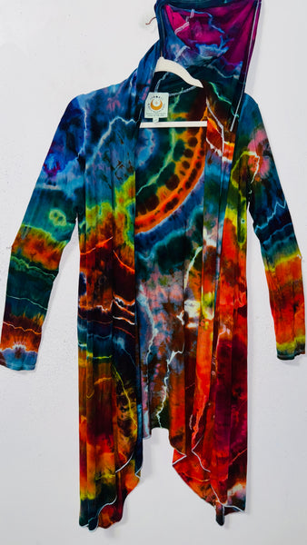 Large/XL  (would fit XL) goddess Robe with hood & POCKETS