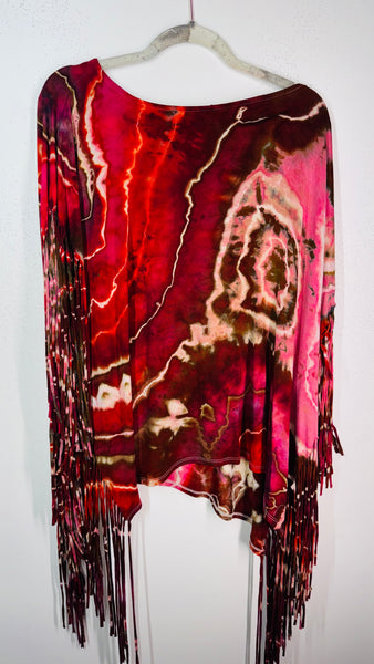 Small (but fits up to 3x) Janis Fringe Tunic