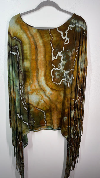 XL (but fits up to 5x) Janis Fringe Tunic