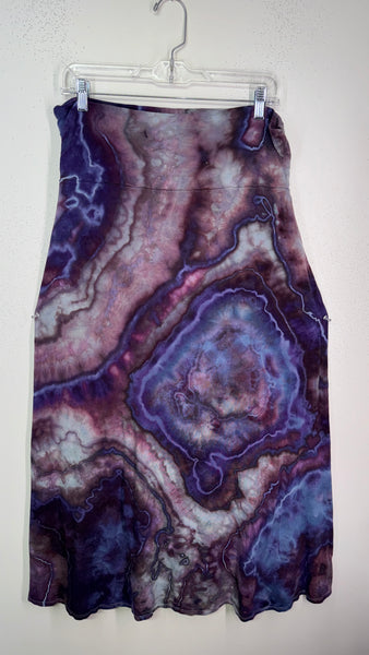 Large Namaste Foldover Skirt would fit xl, 2xl
