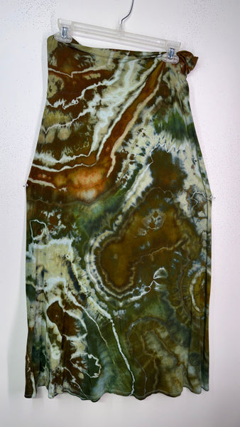 Large Namaste Foldover Skirt would fit xl, 2xl