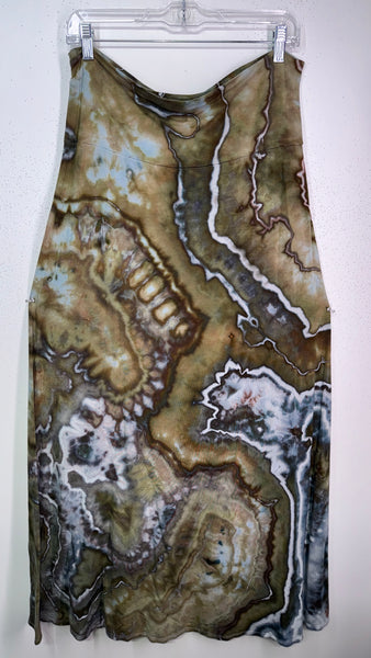 Large Namaste Foldover Skirt would fit xl, 2xl