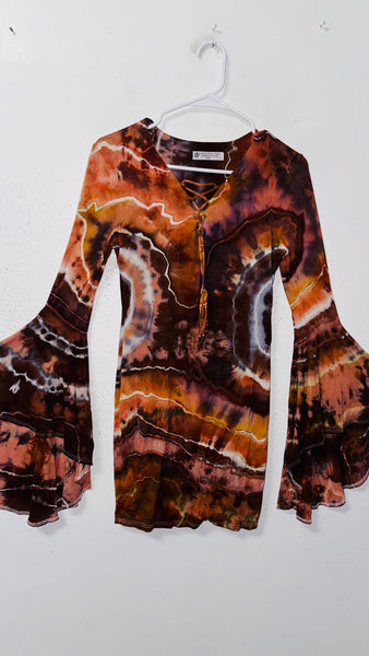 Large Bell Sleeve Dress Rhiannon