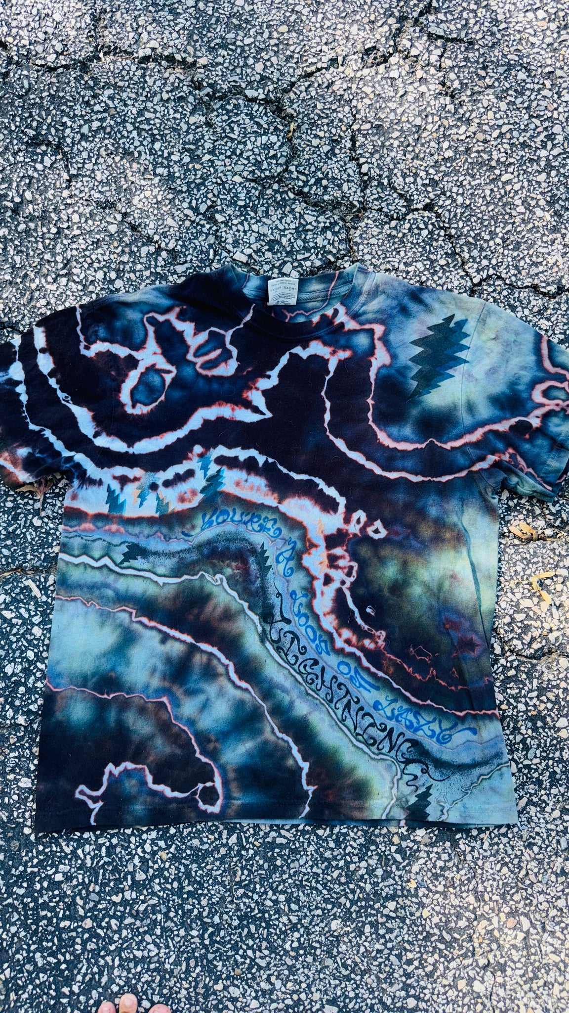 Medium Lazy Lightening collab with Sage