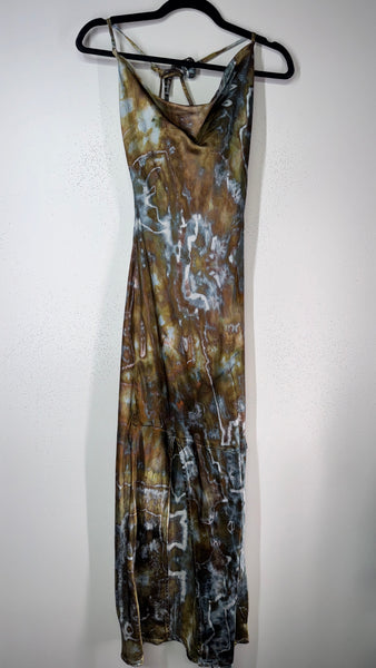 Medium Shimmer Cowl Dress