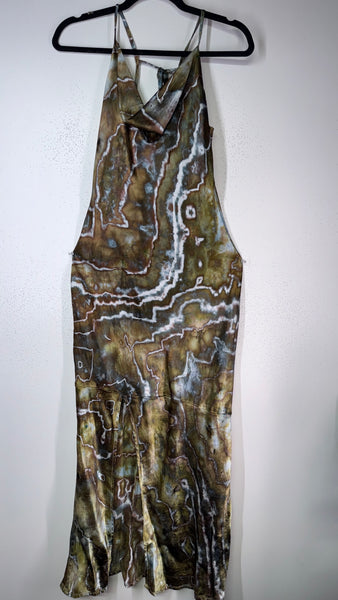 Large Shimmer Cowl Dress