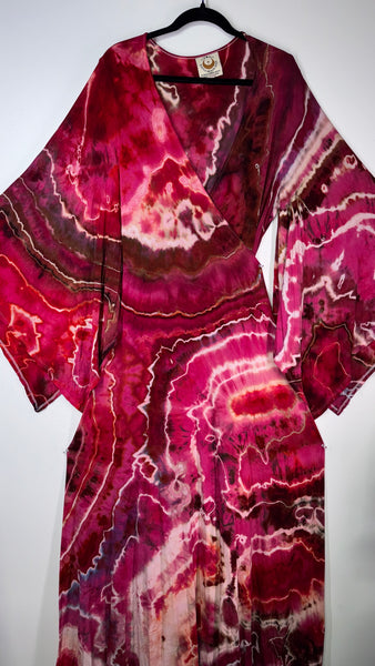 2xl/3xl High Vibration wrap dress (could fit 4xl) (60")