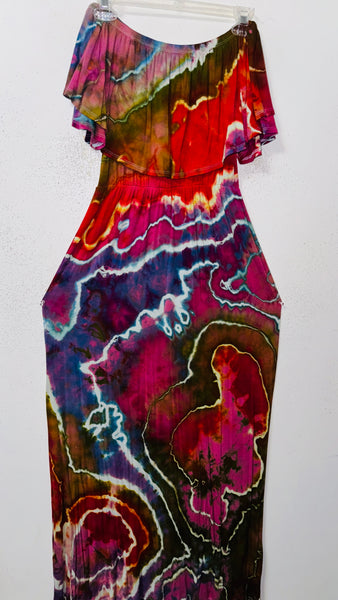 Large Grace Off shoulder Maxi Dress discounted please read
