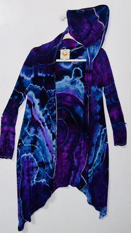 Large/XL  (would fit XL) goddess Robe with hood & POCKETS