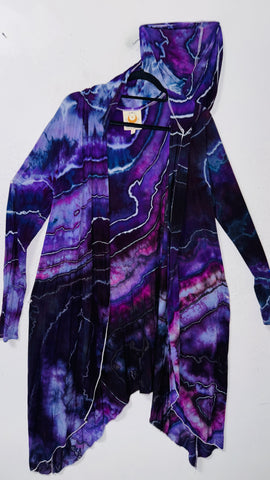 2XL/3XL  (would fit 4XL) Goddess Robe with hood & POCKETS