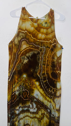 Small High Neck Pocket Maxi