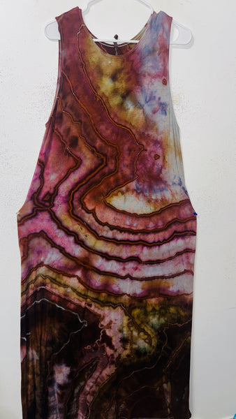 Large High Neck Pocket Maxi
