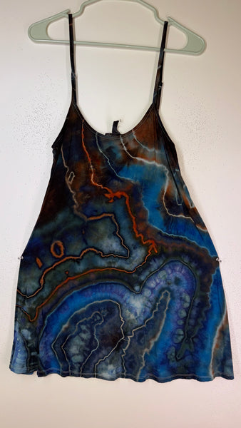 Flowy Dusk Slip  A-Line Mini, One size fits up to xL