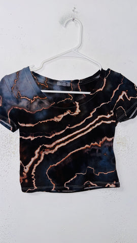 Large Moon Drop Crop Top