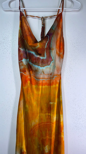 Medium Shimmer Cowl Dress