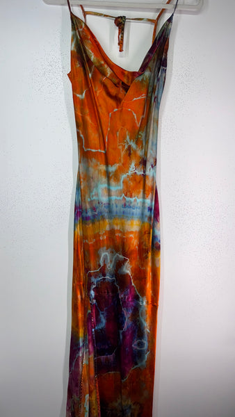 Large Shimmer Cowl Dress