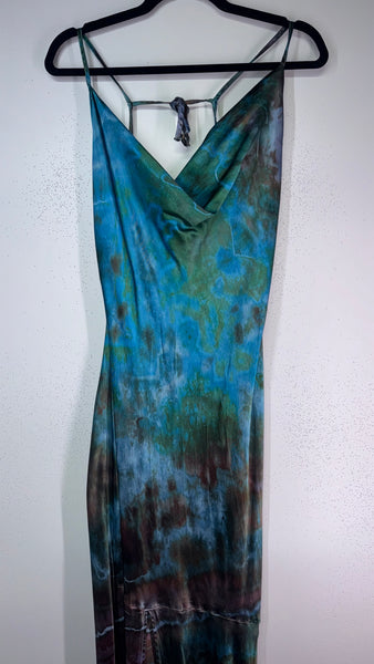 2XL Shimmer Cowl Dress