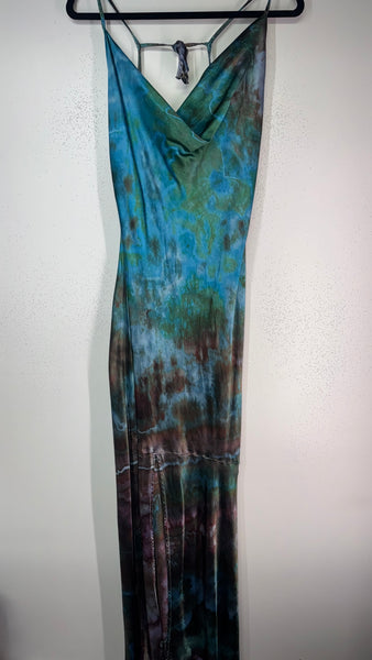 2XL Shimmer Cowl Dress