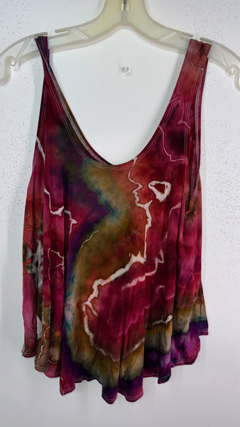 Large in the flow tank top (could fit xl too)