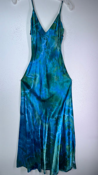 Small Silky  Iridescent Dress, (discounted, please read)