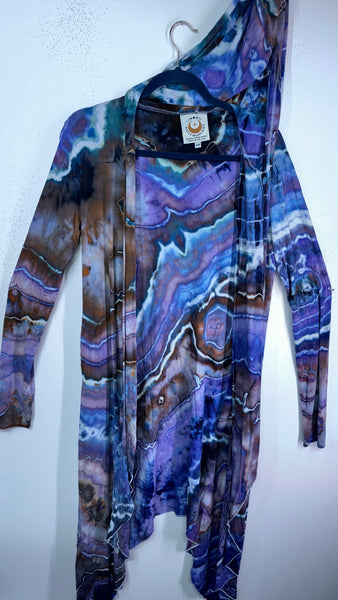 Small/Medium (would fit large) goddess Robe with hood & POCKETS