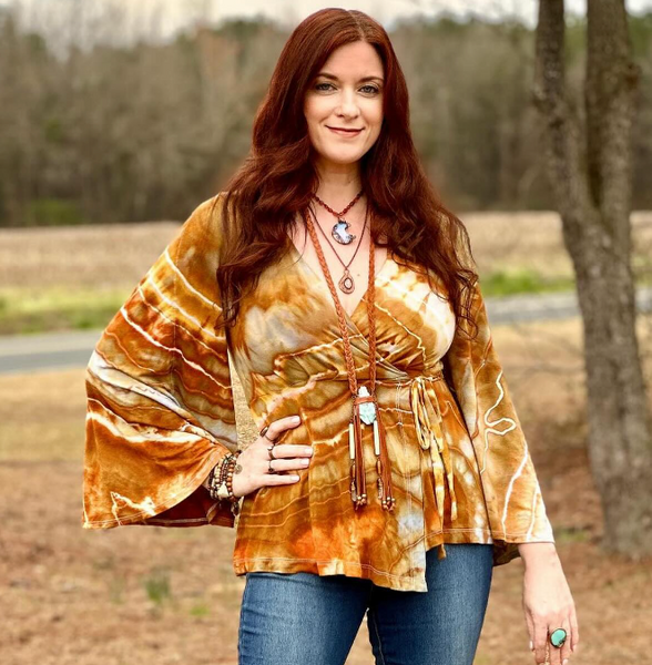 Woodstock Wrap Top 1XL