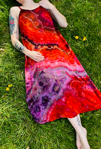 XS Taurus Flowy Maxi dress