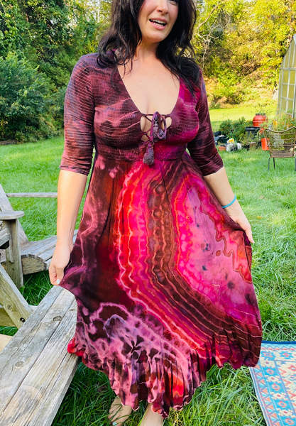 Small Ace of Cups Dress w pockets (could also fit medium)