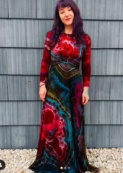 Large Aquarius Maxi Dress