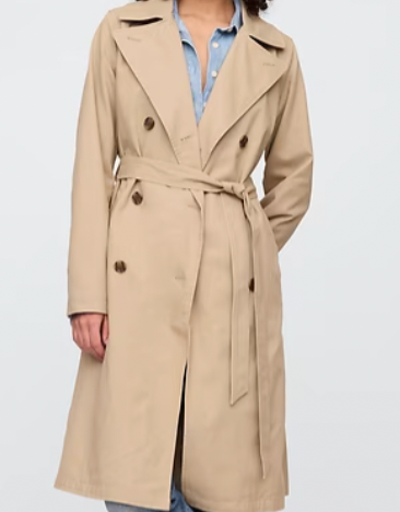 Large Gap Trench Coat