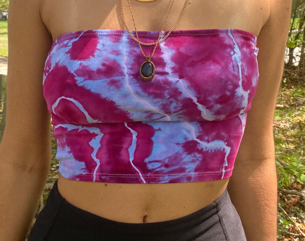 XS Pocket Cotton Super Bells 30" inseam & small emily sedona crop top set