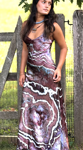 LArge Silky Dress, (discounted, please read)